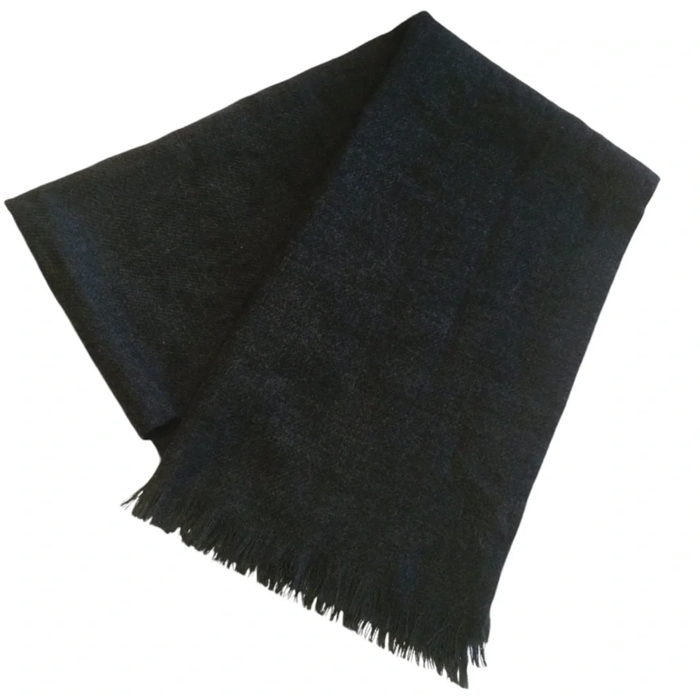 Pistil Herringbone Pattern Wool Blend Scarf